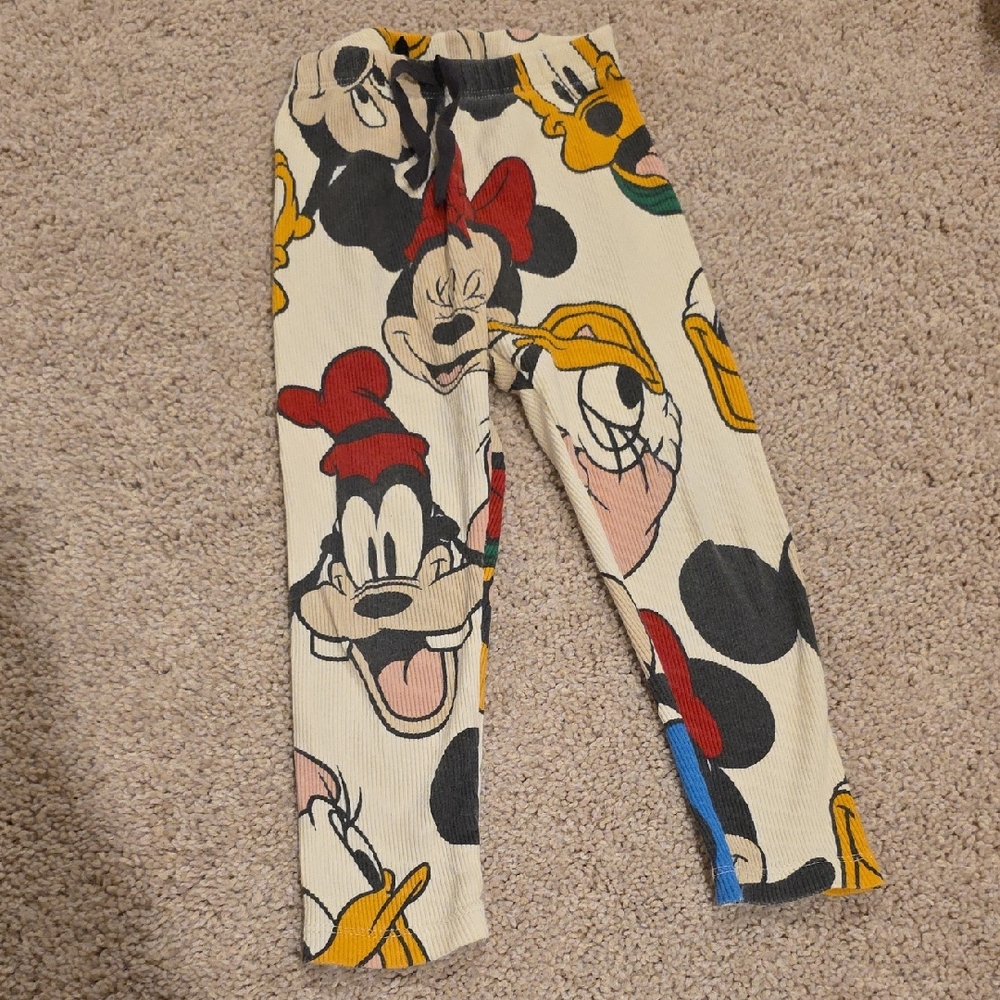 Zara DISNEY Ribbed Leggings